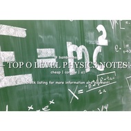 AFFORDABLE AND TOP O LEVEL PHYSICS NOTES (digital)