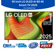 LG OLED55B5PSA 55 INCH OLED AI 4K SMART TV - 3 YEARS SINGAPORE WARRANTY - 55B5 - 2025 MODEL - NEW SE