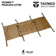 TacMed Solutions - TacMed™ Poleless Litter [ Coyote ] เปลสนาม ย้ายผู้ป่วย น้ำหนักเบา