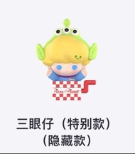 popmart dimoo皮克斯萌粒公仔 三眼仔特別款隱藏版 玩具總動員