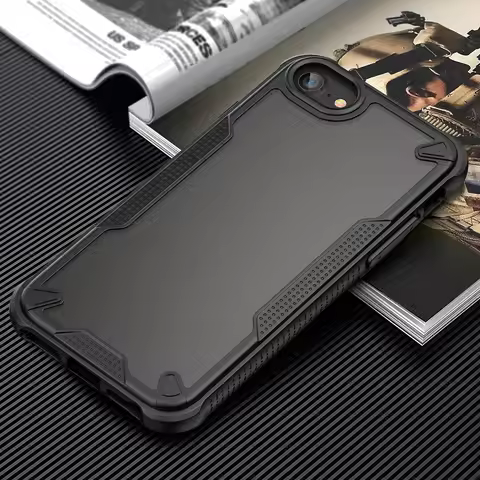 For iPhone 7 6 all-inclusive protective case 7 Plus trendy iPhone 8 Plus personalized translucent iP