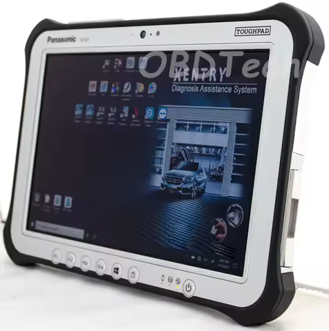 ToughPad FZ-G1 i5 3437 8G RAM + DAS XENTRY Tablet 09.2023 for DOIP MB Star C4 C5 Monaco Vediamo MB S