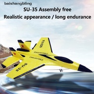 Bsbl ใหม่ Su-35 เครื่องบินบังคับวิทยุ 2.4G รีโมทคอนโทรล เครื่องบินรบ Epp โฟม ของเล่น ของขวัญเด็ก Bling
 adg