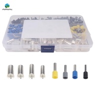 390Pcs AWG (2 4 6 8 10 12 14 16) Wire Ferrules Kits Crimp Terminal Connector Sleeves Crimping Tool