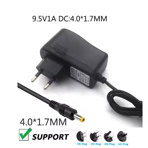 1PCS High quality DC 9.5V 1A IC program AC Adapter Charger For Casio Keyboard Pianos CTK-245 AD-E951