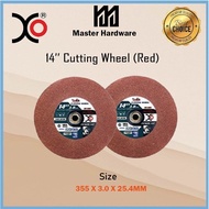 XO 14" CUTTING WHEEL 3.0MM A011-THA102 (RED)