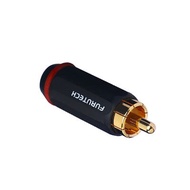 สายสัญญาณ RCA FURUTECH Pure Copper Gold Plated HiFi Audio Terminal ส่วนประกอบเครื่องเสียงลำโพง HiFi 