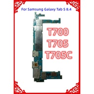 100% Original For Galaxy Tab S 8.4 SM-T700 T705 T705C 3G RAM Unlocked Motherboard with chips Logic B