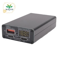 USB Battery Charger/Discharger PD3.1 100W 2S-6S Bi-Directional Fast Charging 3S 4S 5S Li-Ion LiFePO 