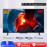 Smart TV 50 Inch 4K WiFi Android TV 12.0 EXPOSE LED Television Intelligent TV With MYTV/VGA/USB HDR