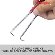 BALLYKA 2pcs Oil Seal Driver Hook, Car Hooks Pick Tool Set for Car Auto Oil Seal, Car Repair Tools V