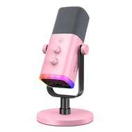 FIFINE AmpliGame USB AM8ไมโครโฟนไดนามิก XLR พร้อม RGB