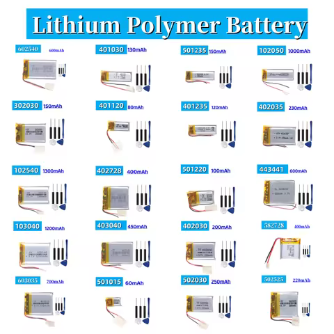 Li-ion Lithium Polymer Battery 3.7V For 102050 403040 502525 401120 102540 40272 103040 443441 40103