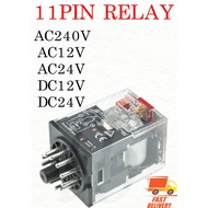 RELAY AC240V AC12V AC24V DC12V DC24V 11PIN