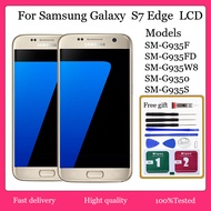 Original AMOLED For Samsung Galaxy S7 edge LCD G935F G935FD Display Touch Screen Digitizer