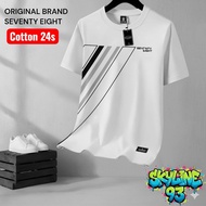 SEVENTY Original T-shirtEIGHT for Men and Women Cotton 24s /13 Seventy eight T-shirt/ 78 T-shirt/ Me