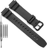 Natural Resin Strap Compatible with Casio F108WH AE1200WH AE-1300WH WS1600H AE1000W A158WA A168WA-1