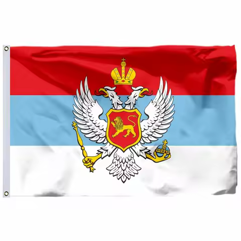 Montenegro Kingdom A Flag Choice of Sizes:21X14CM/2X3ft/3X5ft/45X30CM/30X20CM or customized Double S