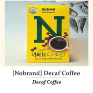 [Nobrand] Decaf Coffee Decaffeinated Coffee Decaf Instant Coffee Supremo Instant Coffee Decaffeine Decaf No Caffeine Series Korean Drink caffeine free 10 EA 20 EA 30 EA 50 EA