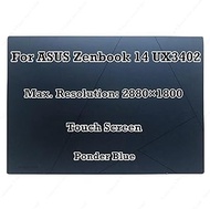 for ASUS Zenbook 14 UX3402 UX3402VA 14.0" Replacement WQXGA 2880 x 1800 OLED IPS LCD Display Panel T
