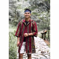 Woven hoodie with free headband W06