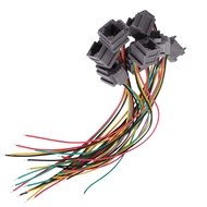 uxcell 8Pcs RJ11 Female Connector 6P4C PCB Socket, Network Modular Mount Telephone Connectors w 4x10