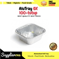 Aluminum foil + cover/ aluminum foil tray and cover aluminum foil ox 100/ aluminum foil tray + lid