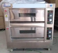 Double Large Bakery Gas Deck Oven