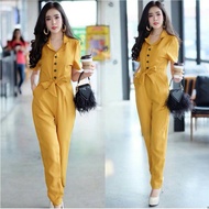 Fwg - MISS POLOS JUMPSUIT/JUMPSUIT/Latest Women's JUMPSUIT/Korean JUMPSUIT/OVERALL JUMPSUIT