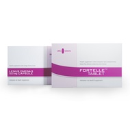 Fortelle 28's + Omega-3 28's For Female Fertility