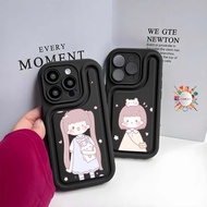 IPHONE SOFTCASE FOR SAMSUNG REALME VIVO INFINIX OPPO XIAOMI REDMI CUSTOM CUTEiphone Girl MUGGELO CAS