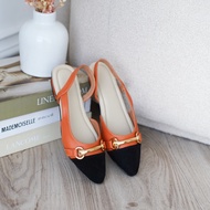ZODE Tessa Flats - BLACK CAMEL LATTE & WHITE