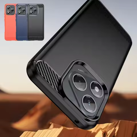 For Honor 400 Lite Case Cover Huawei Honor 400 Lite Capas Phone Bumper Shockproof Soft TPU Carbon Fi