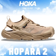 Hoka One One เนินทรายที่กำลังเคลื่อนตัว Hopara2 รองเท้าแคมป์ปิ้งมืออาชีพพร้อมส่วนบนแบบถัก(ผู้ชายและผ