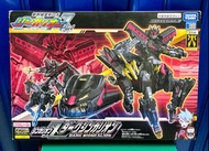 Takara Tomy 新幹線戰士 Z Dark Shinkalion 暗黑 新幹線變形機械人 （齊件未曾使用，但已解開索帶，欠貼紙）