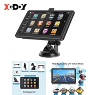 XGODY Q8F 7'' car GPS Navigation Touch Screen Portable Navigator 128G RAM+8G ROM Latest Free Map