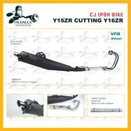 Exhaust CJ IPOH BIKE Y15ZR cutting standard Y16ZR