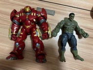 marvel legends hulkbuster & hulk