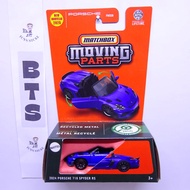 Matchbox Moving Parts 2024 Porsche 718 Spyder RS Blue