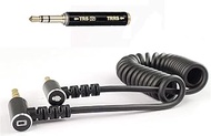 Set of TRRS to TRS 3.5 Audio Jack Cable with Reverse Adapter for Any Video Microphone (DREAMGRIP, Rode, Boya, Movo) to Connect to Any Smartphone (iPhone, Samsung, etc.), DSLR Camera, PC, Laptop, etc.