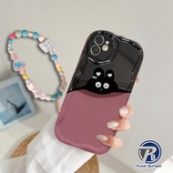 GL037 Premium Case Melting Cutie Bracelet Softcase / Casing hp For Infinix TECNO SPARK 30 GO 8C 9 10