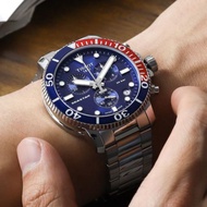 [Ready Stock] Tissot Seastar 1000 Chronograph Pepsi Stainless Steel 45.5MM | Watches | T120.417.11.0