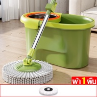 ไม้ถูพื้นSpin mop ไม้ถูพื้น 3m ไม้ม็อบถังปั่น ไม้ม็อบถังปั่นสแตนเลส ไม้ถูพื้นสแตนเลส Stainless Steel