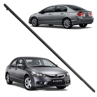 ยางรีดน้ำนอก หน้า-ขวา สี Black Civic Fd Honda 4 ประตู ปี2006 - 2011 มีบริการเก็บเงินปลายทาง