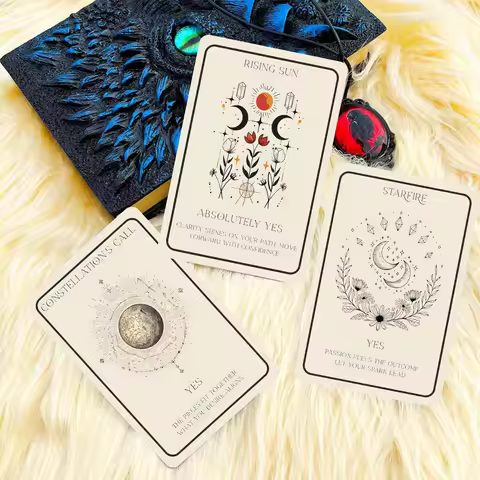 12X8cm Celestial Oracle Cards Game