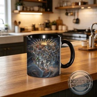 Argentina Champion Tribute Mug Blue and White Stripes with Golden Shield & Three Stars - Victory Sou