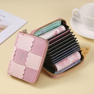 Anti-Degaussing Card Money Type Multi-Card Slot Large Capacity Card Two-in-One Zipper Korean Style M