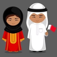 Bahrain West Asia Continent CostumeGirl Middle Eastern National Costume Bahrain