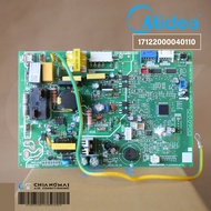 17122000040110 แผงวงจรแอร์ Midea แผงบอร์ดแอร์ไมเดีย บอร์ดคอยล์เย็น รุ่น MSAFDU-24HRFNX-QRD0GW MSAFC-