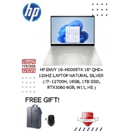 HP Envy 16-H0006TX 16" QHD+ 120Hz Laptop Natural Silver